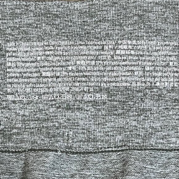 PINK VICTORIA'S SECRET High Waisted Seamless Gray Leggings - Size Medium - Picture 5 of 6